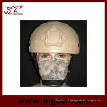 Tático Mich 2001 Ach capacete com Nvg Mount lado trilho anti-motim capacete com Velcro